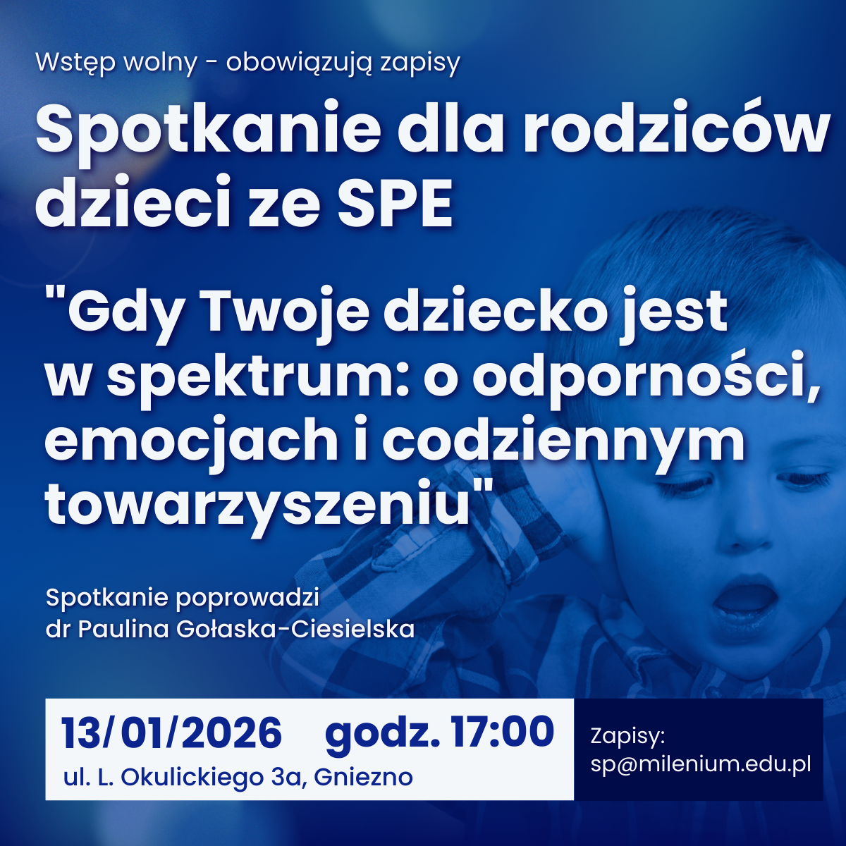 Spotkanie dla rodziców dzieci z SPE